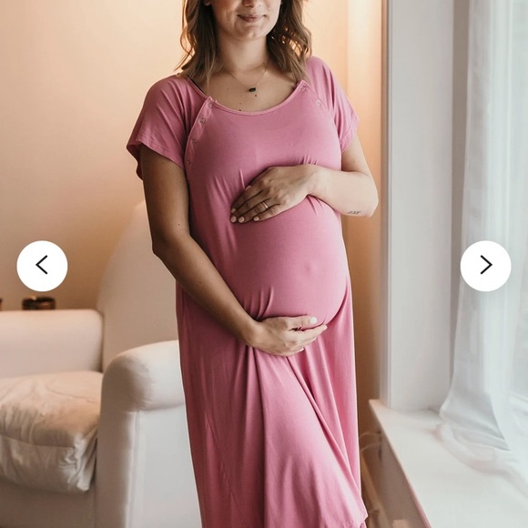 Labor & Delivery gown In black